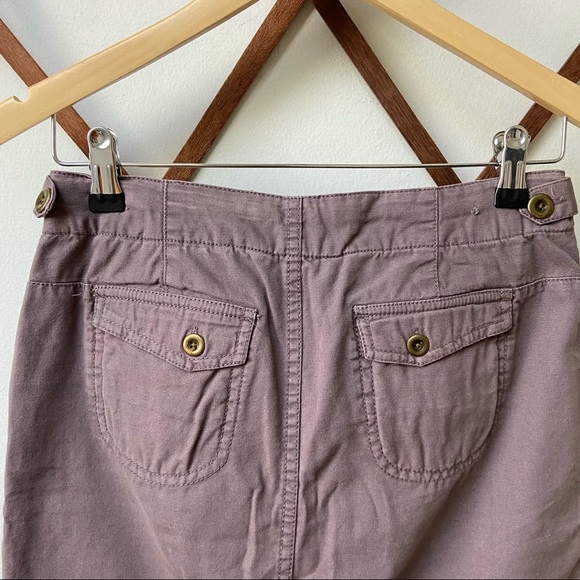 Anthropologie Daughters of the Liberation Purple Canvas Skirt - Picture 5 of 5